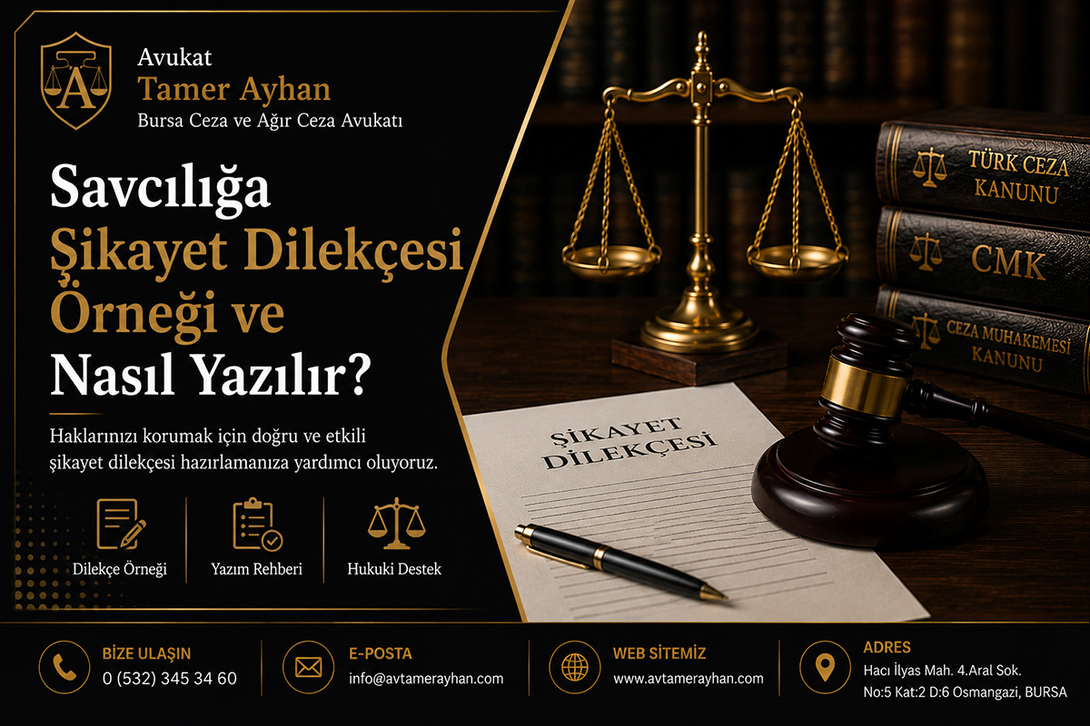 Savcılığa Şikayet Dilekçesi Örneği ve Nasıl Yazılır?